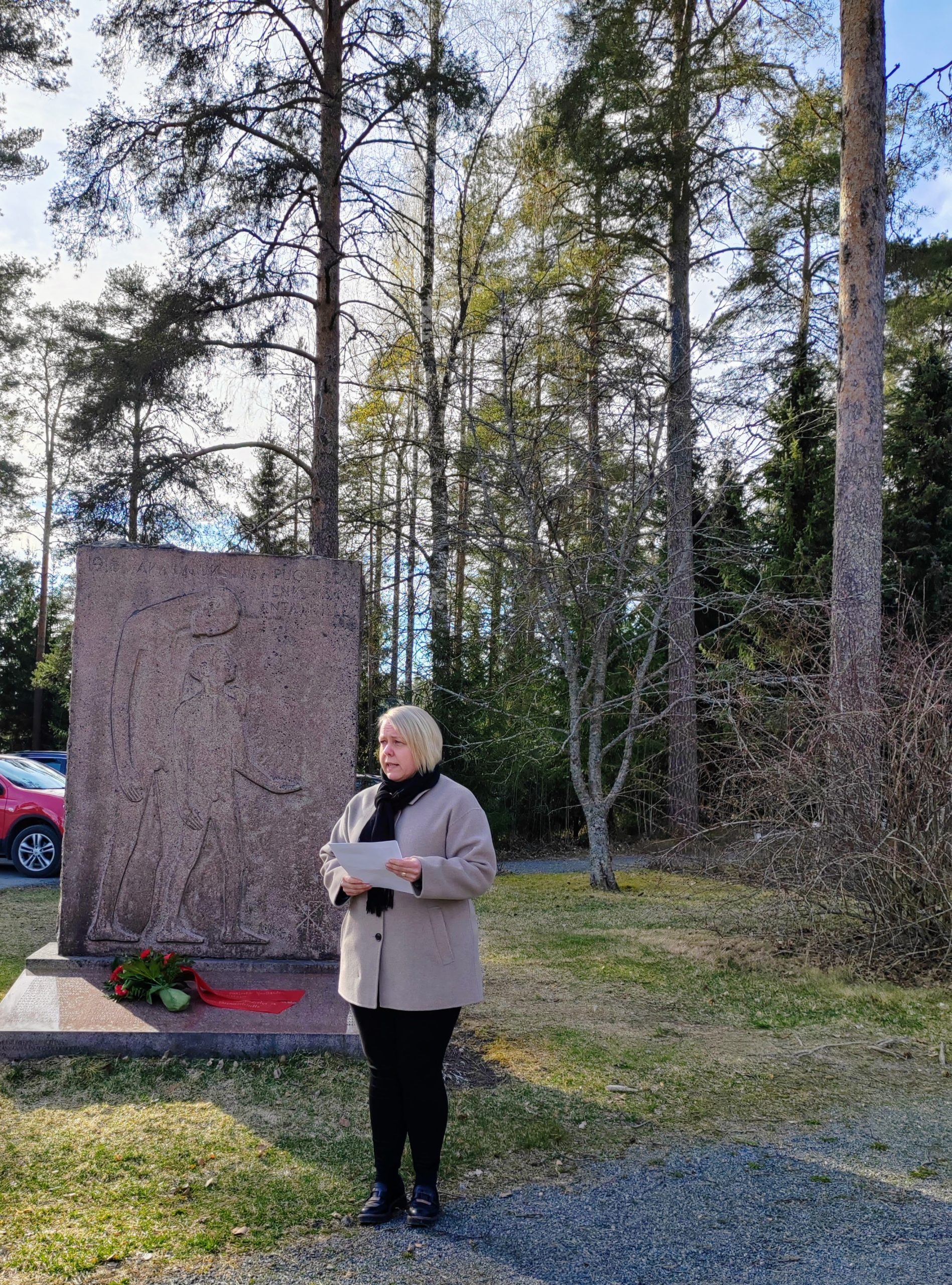 Puhe haudalla 30.4.2026
